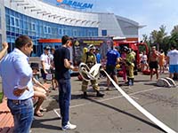 Соревнование по функциональному пожарному многоборью 32